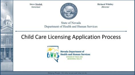 nabs nevada|Child Care Licensing Open and Operate .